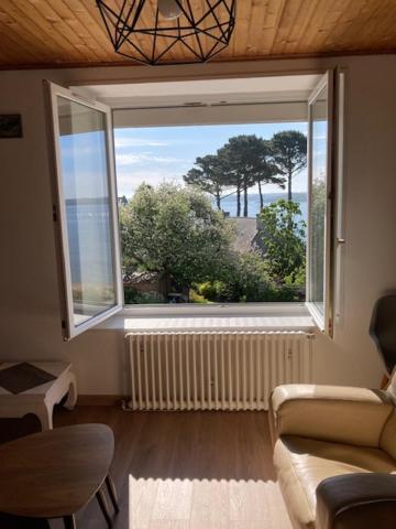 Roscanvel: Duplex Dans Maison Vue Mer Apartment Exterior foto